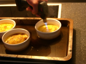 Creme Brulee Karamelisieren