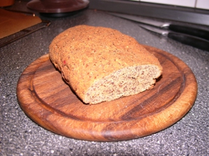 Leinsamen Brot